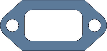 HE75/165 Auspuffdichtung